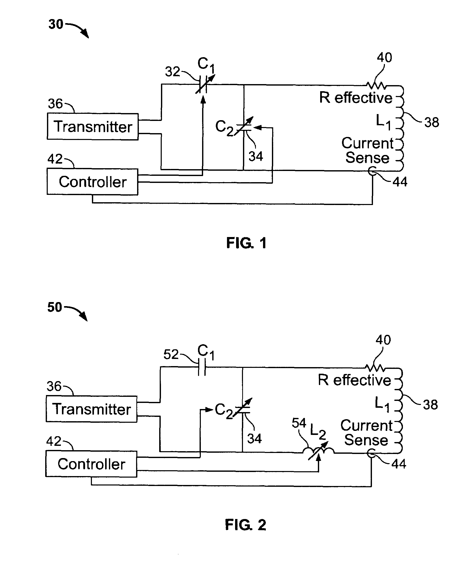 Resonant circuit tuning system with dynamic impedance matching