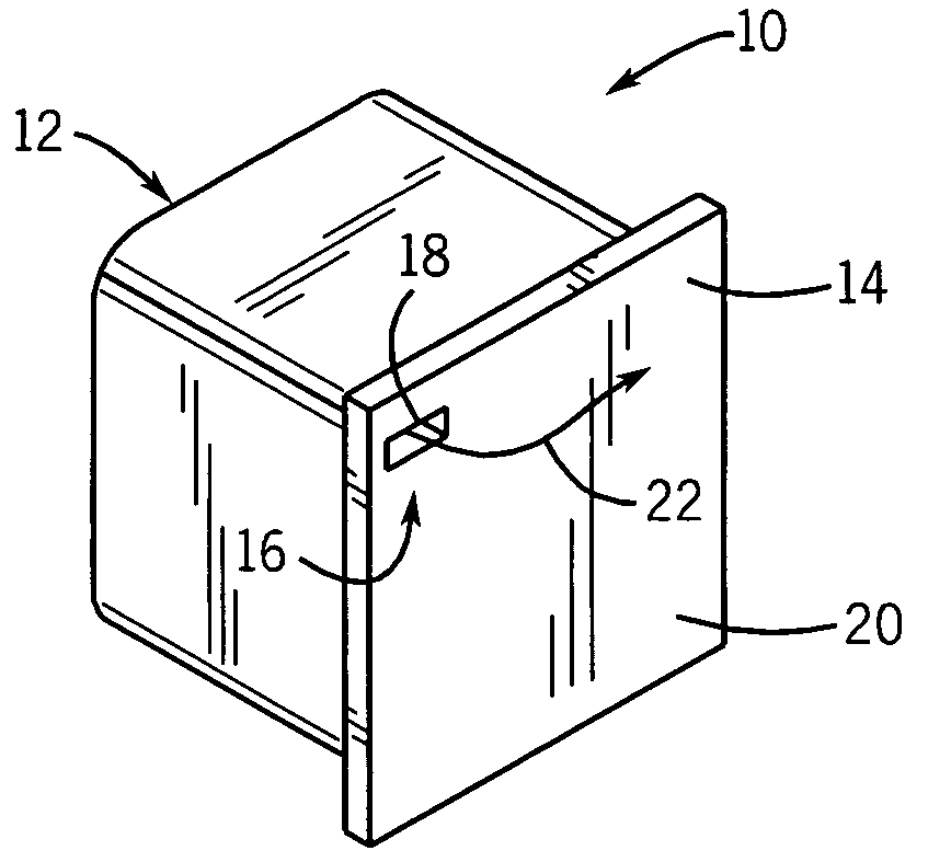 Dishwasher vent assembly