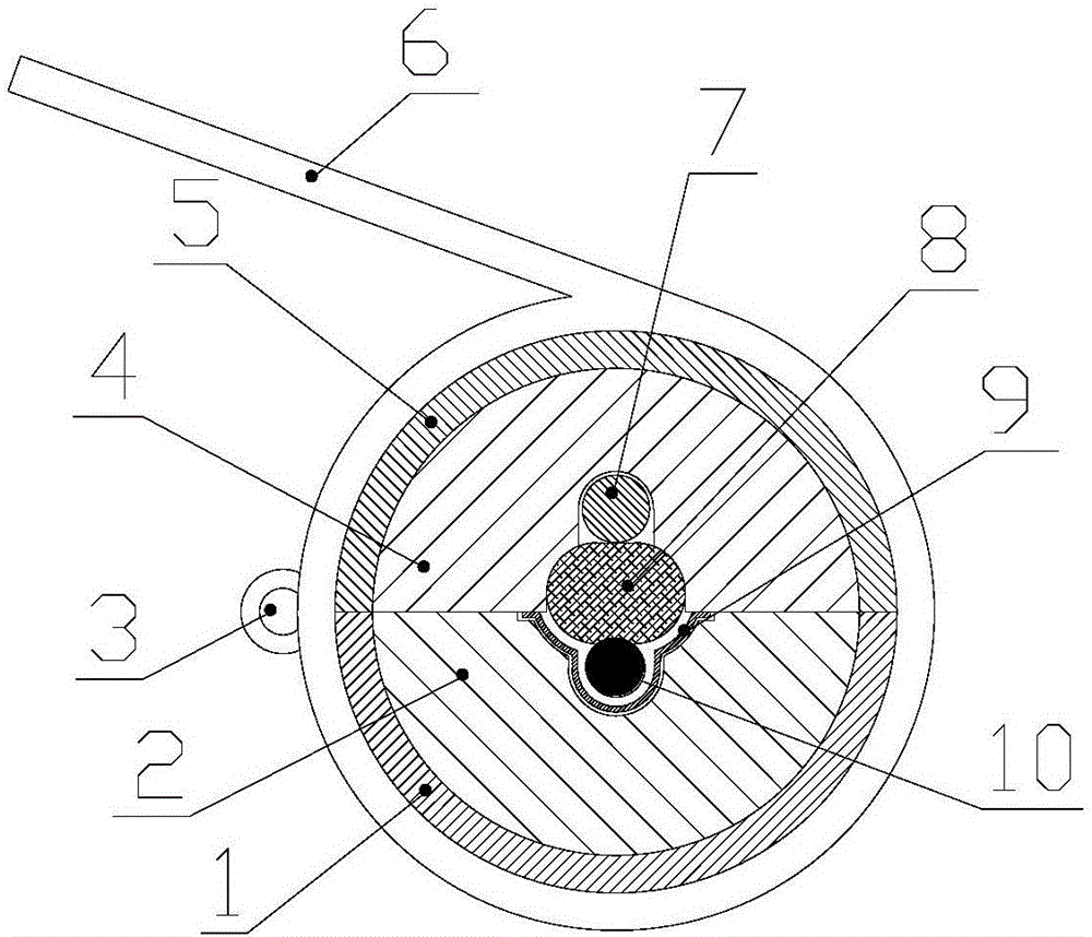 Portable fiber heating test device and method