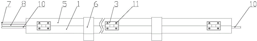 Portable fiber heating test device and method