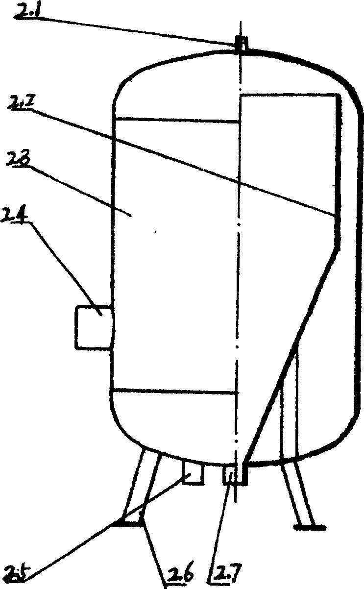 Drinking water emergency purifying process and its apparatus