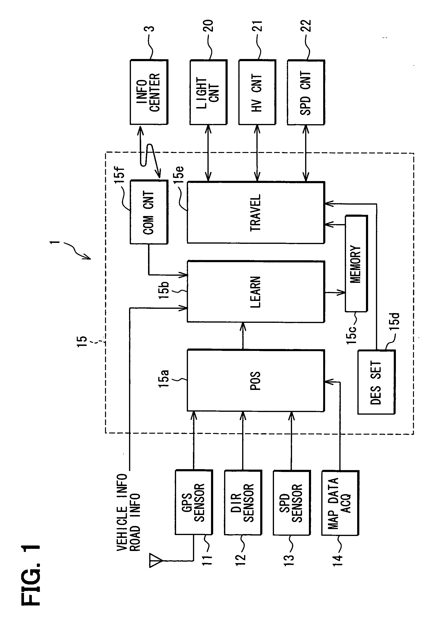 Travel information collection apparatus