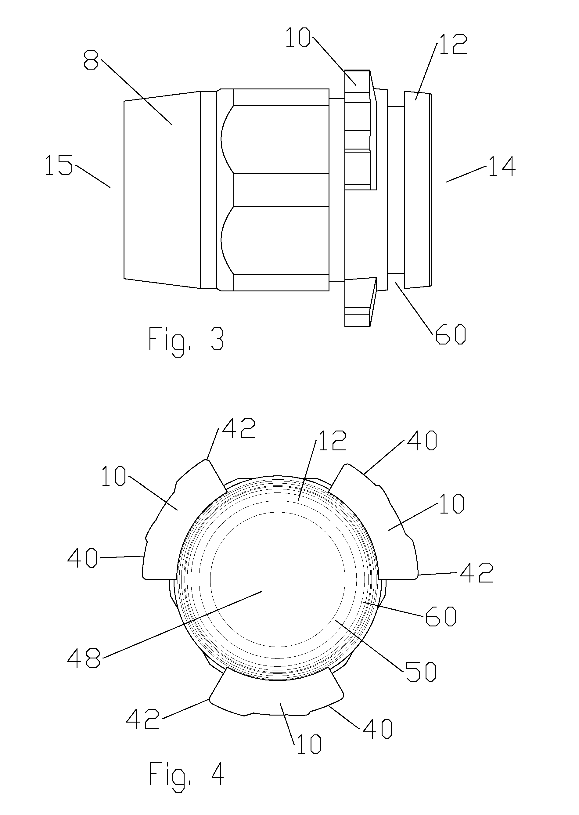 Tabbed connector interface