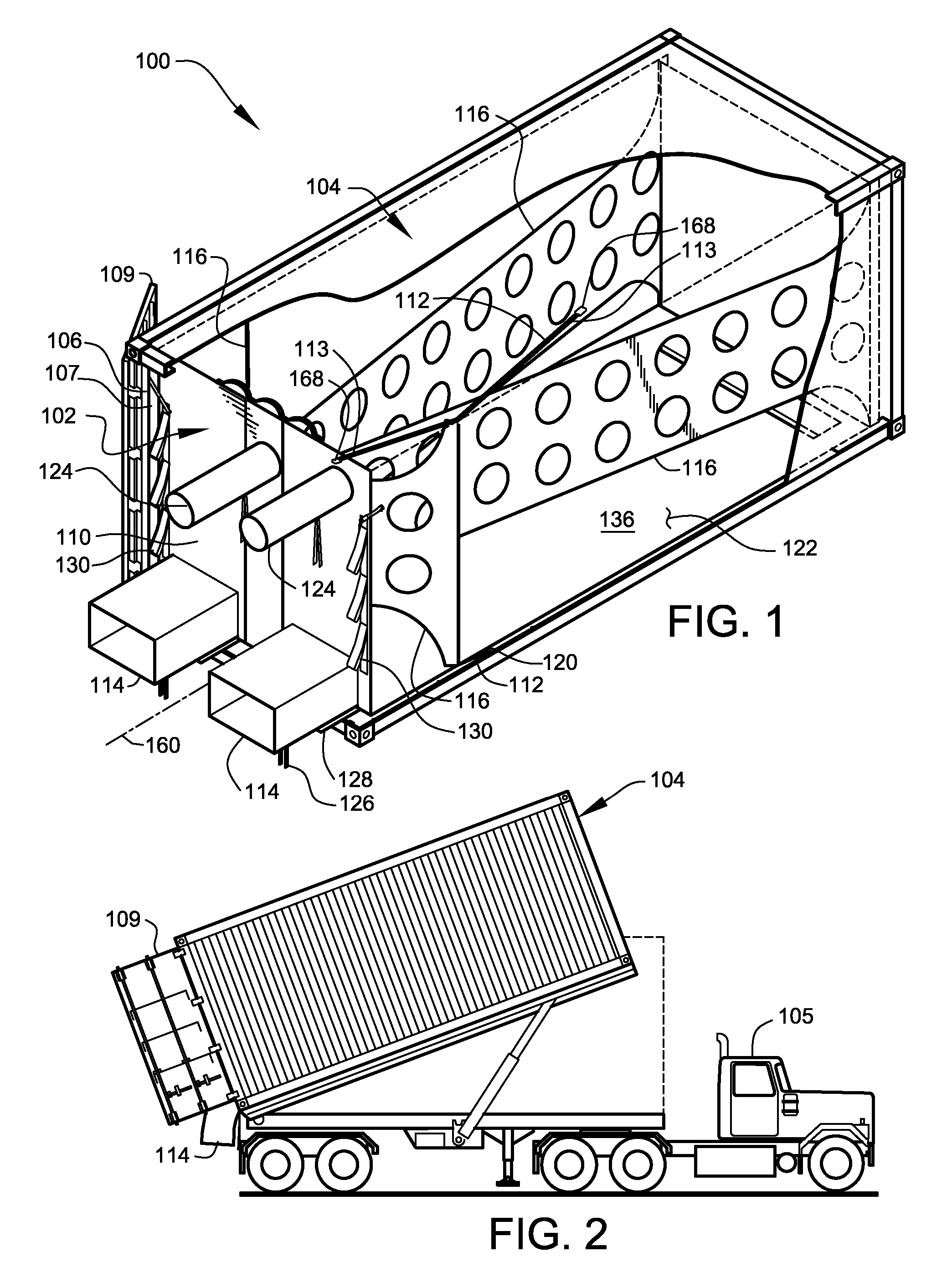 Container liner systems