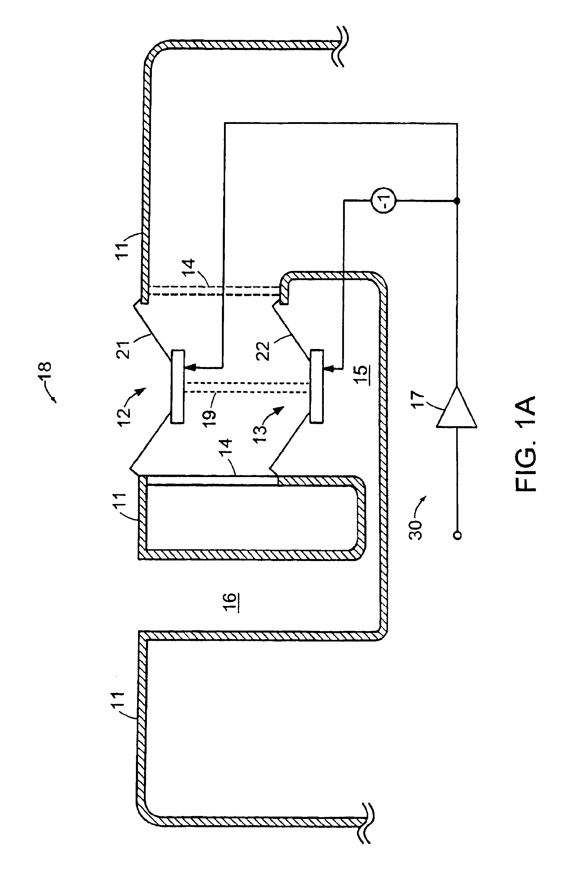 Baffle vibration reducing