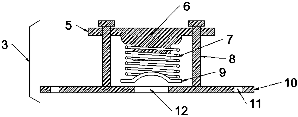 External oil type corrugated oil conservator pressure-balance valve