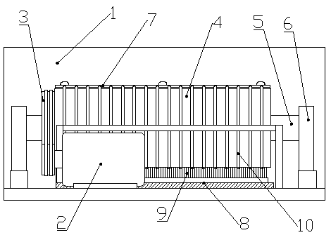 Method and device for making medical suture from beaver tail tendon