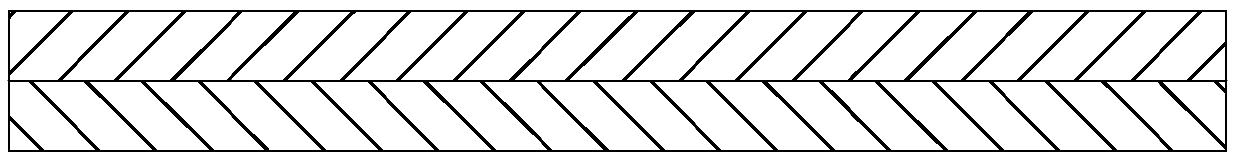 High-stability battledore frame and manufacturing process thereof