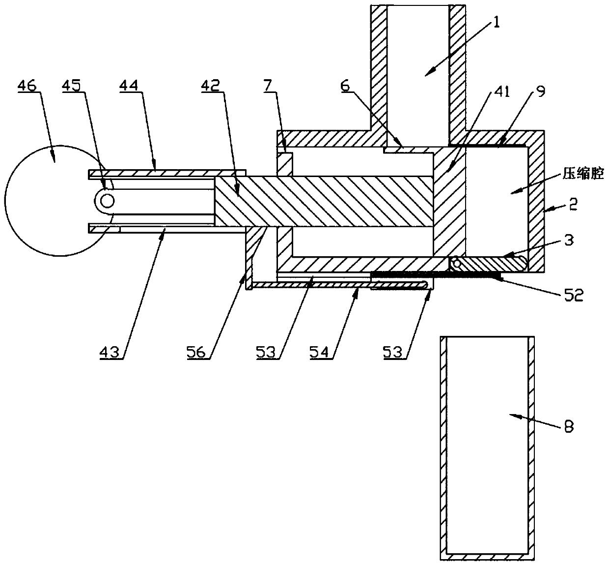 Garbage classification treatment equipment and garbage can applying same