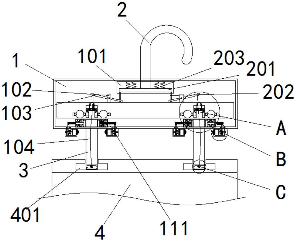 Hoisting equipment for transformer installation