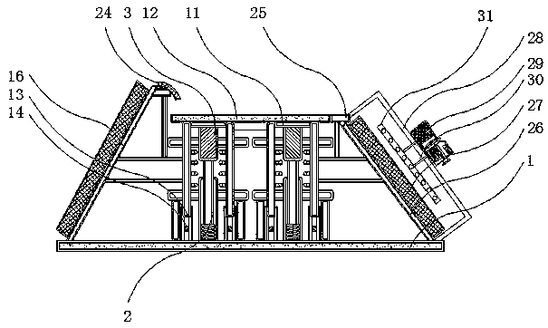 Assembly platform with conveying function for battery production