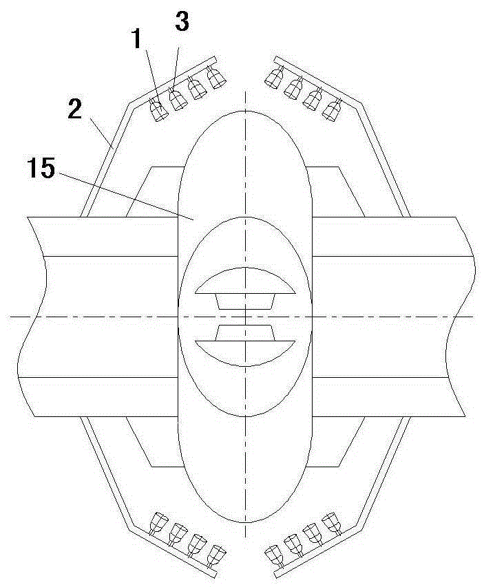 Concealed bridge pylon lighting and its bracket