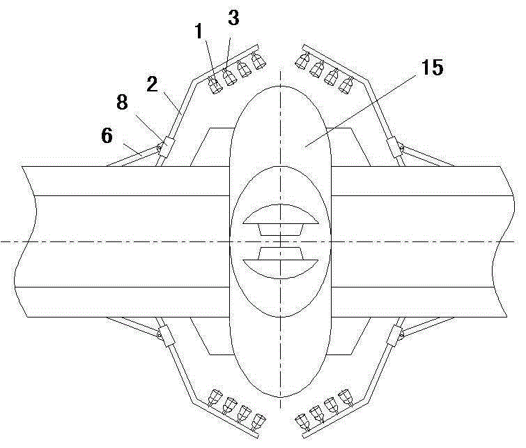 Concealed bridge pylon lighting and its bracket