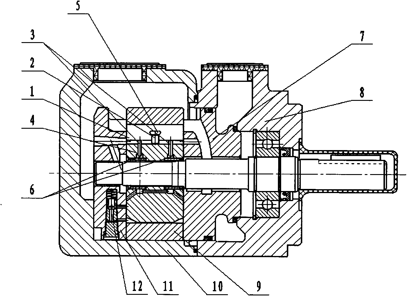 Hydraulic vane pump