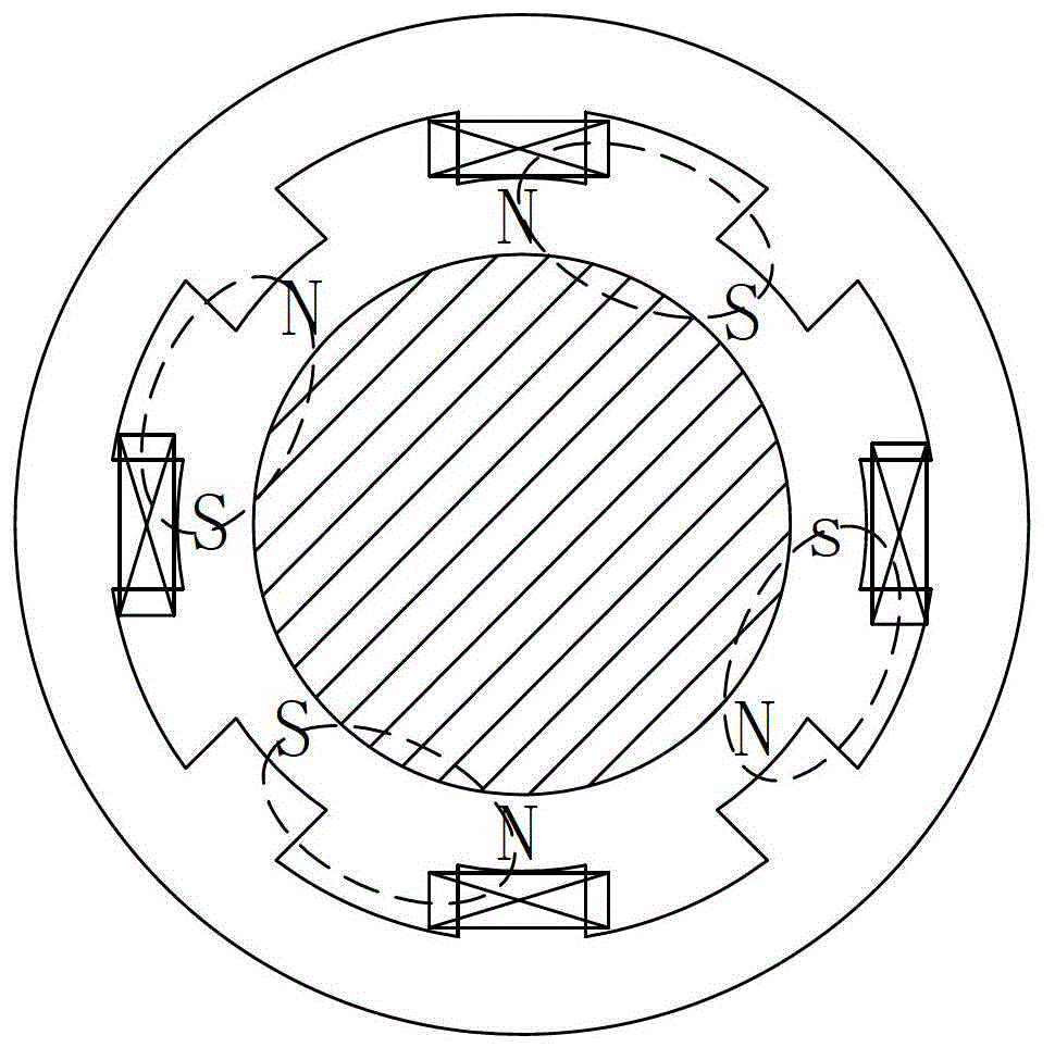 A magnetic suspension bearing