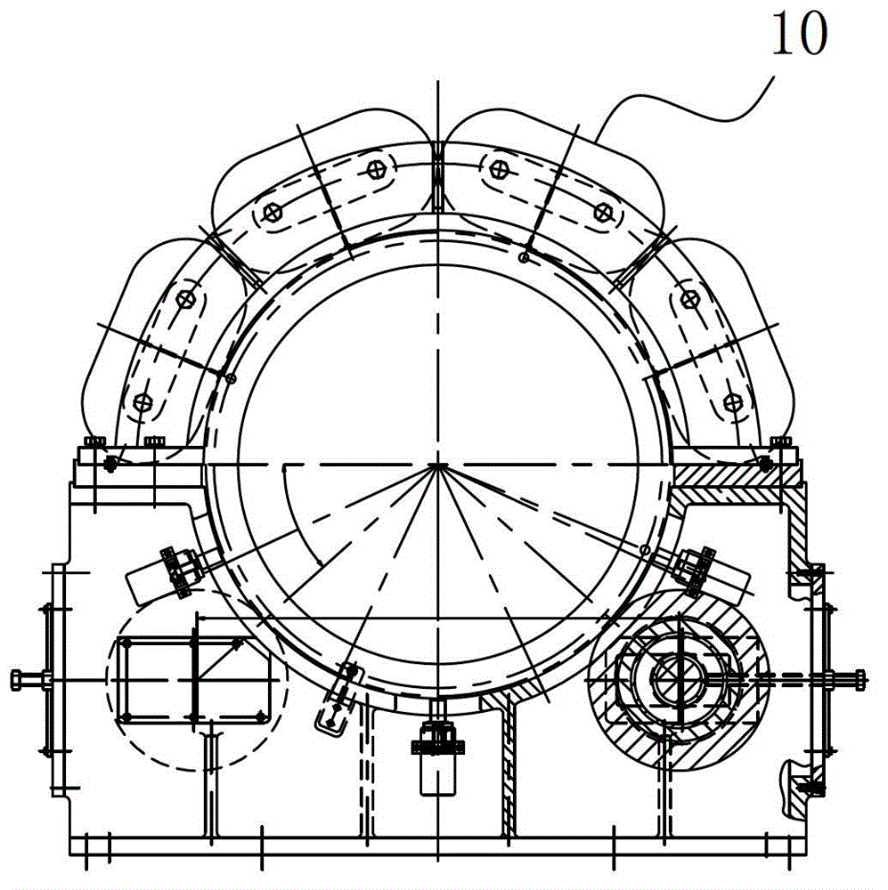 A magnetic suspension bearing