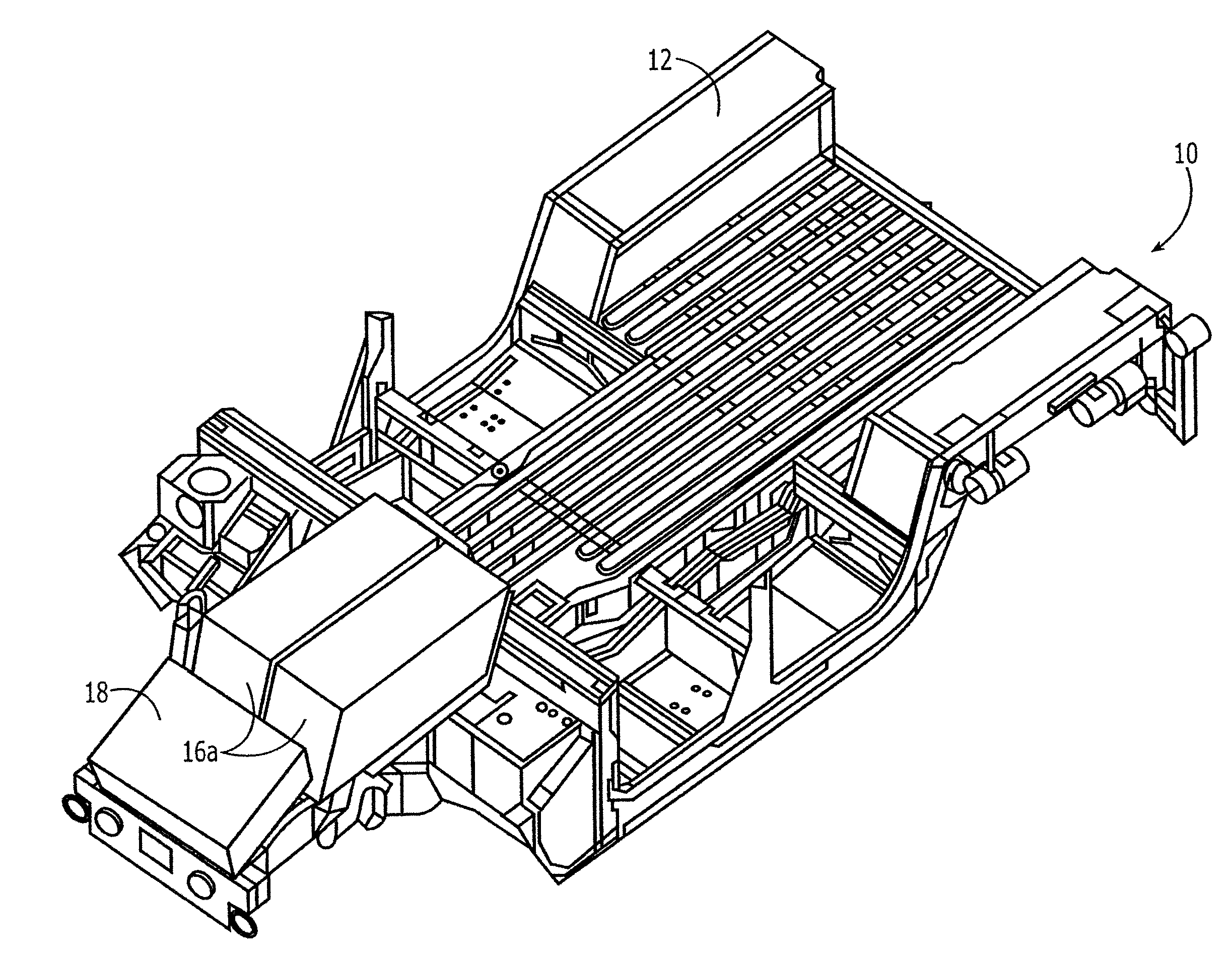 Modular vehicle and associated method of construction