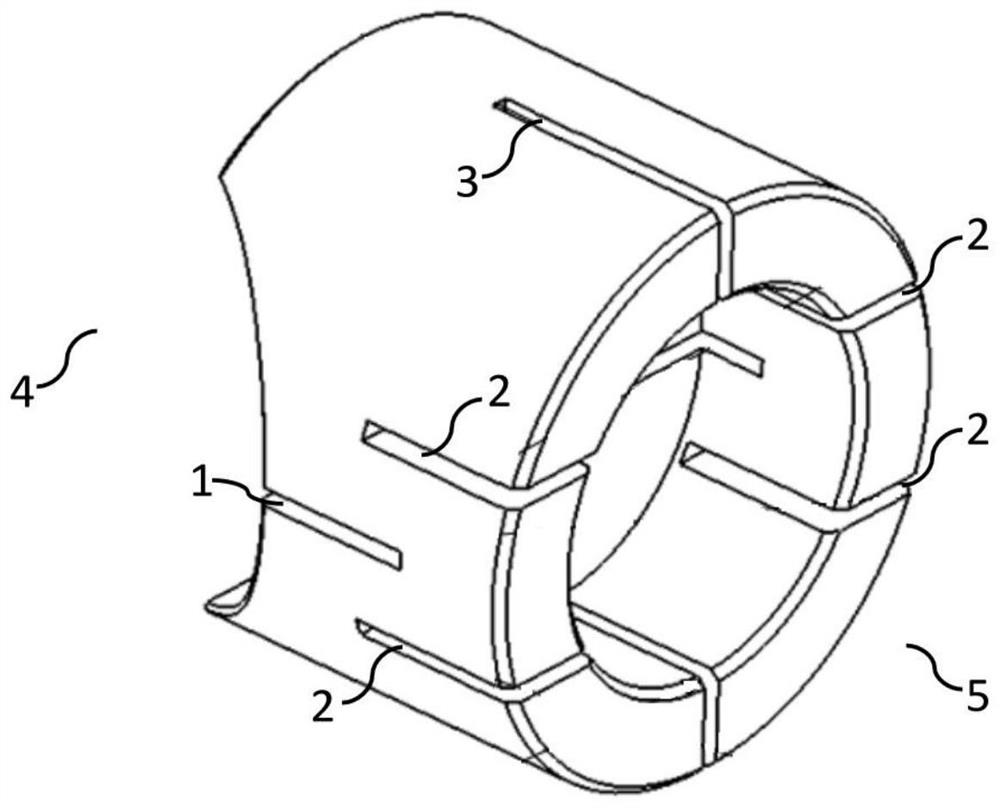 Automobile steering gear pressing block and steering gear