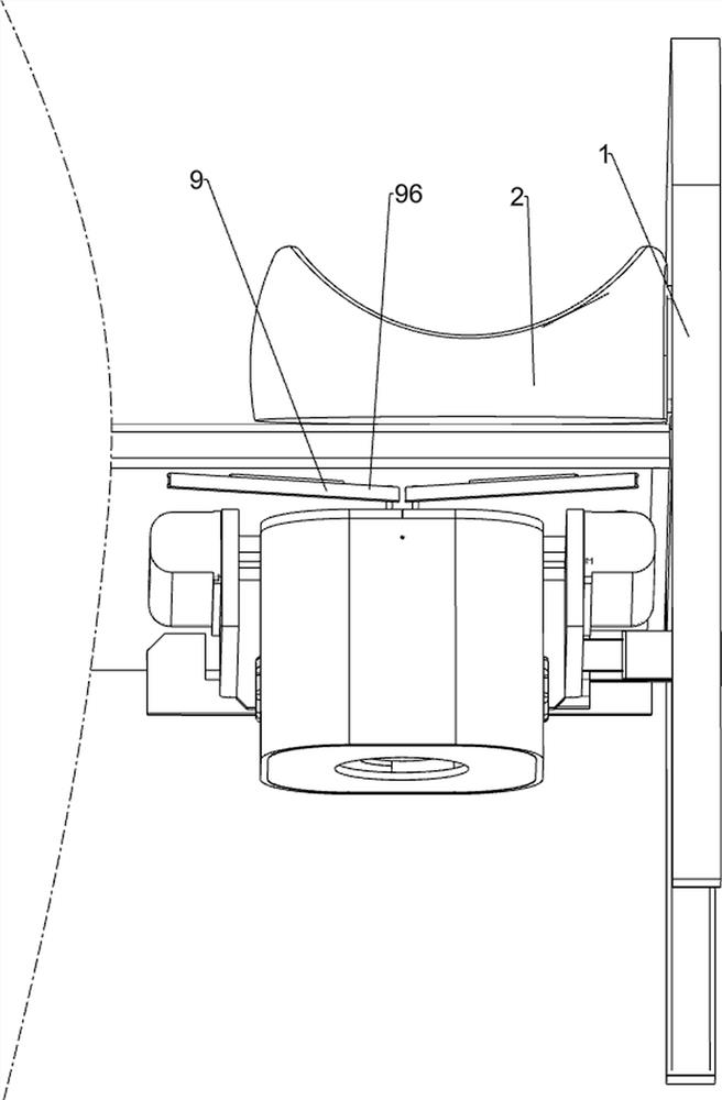 Device for treating vomit of maternal near miss, having warning function