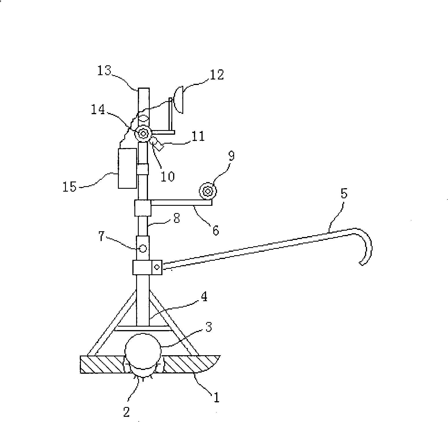 Rack type sprayer for power-driven walking