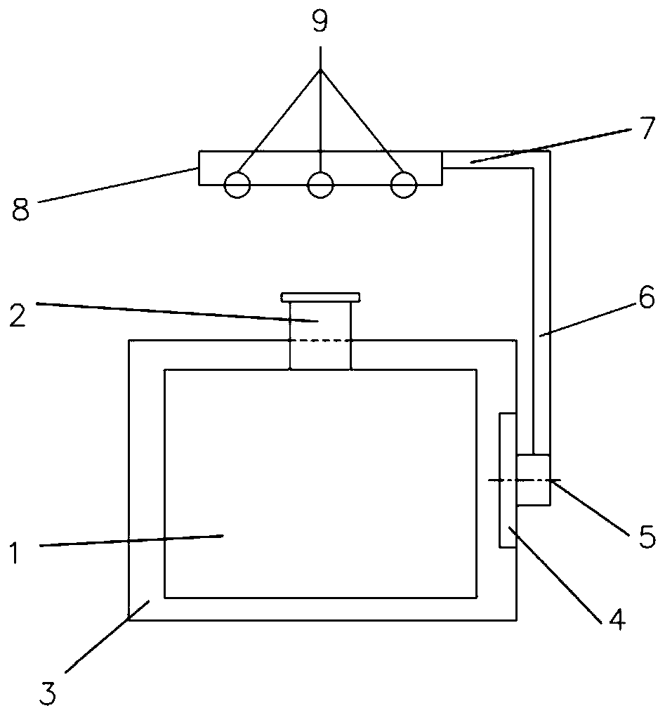 Automatic detecting and correcting device for light intensity of optical projector