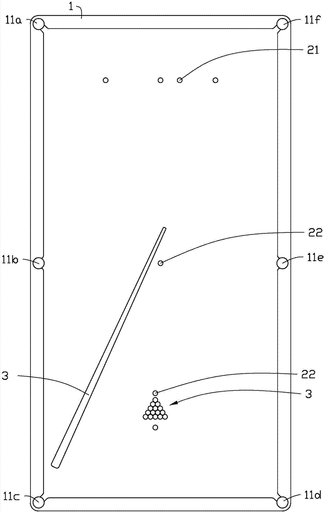 Billiard hitting assist method, a billiard hitting assist system, and a portable electronic device