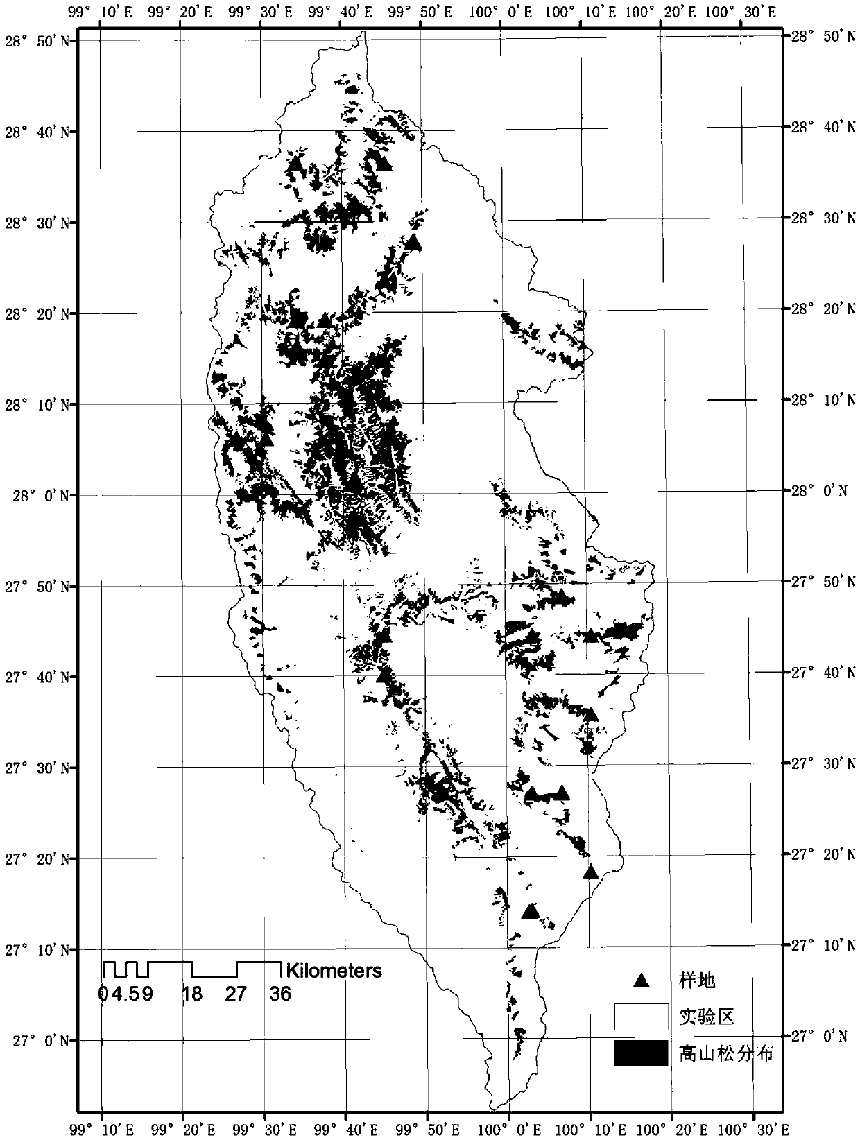 Forest above-ground biomass remote sensing estimation general model construction method