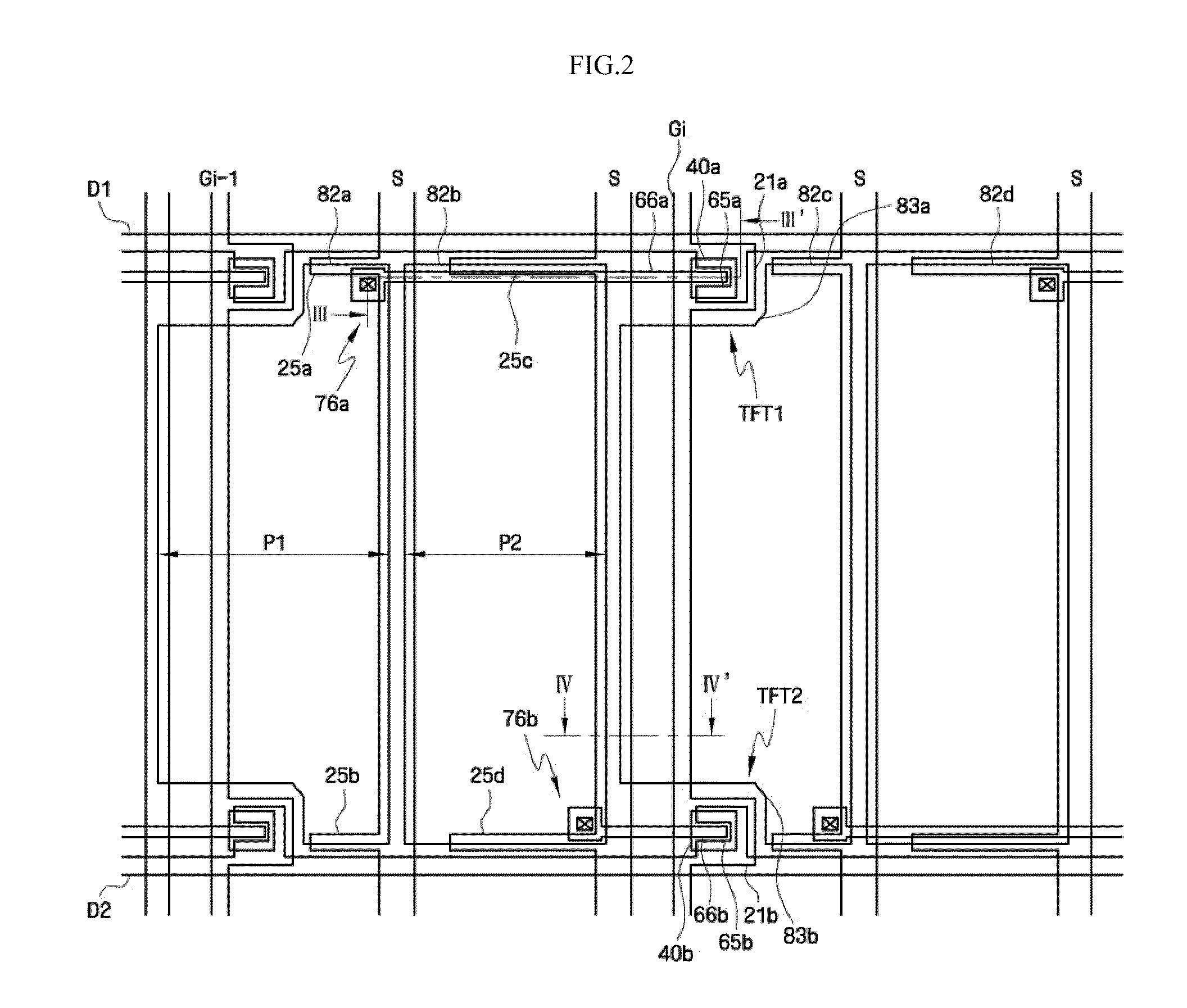 Thin film transistor display panel