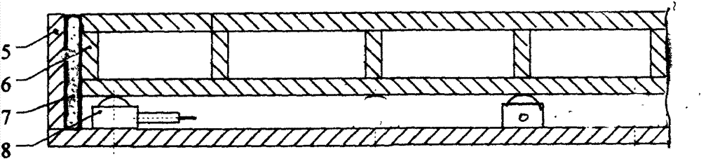 Split-type triangular dynamic truck scale