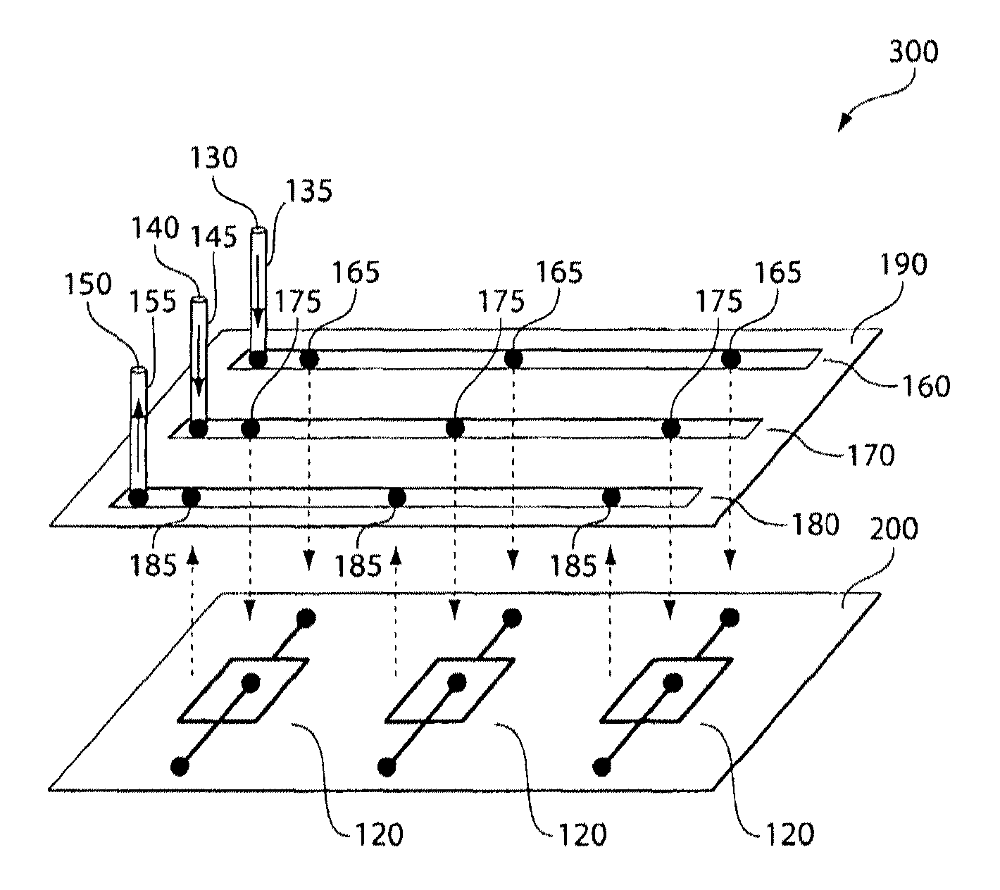 Scale-up of flow-focusing microfluidic devices