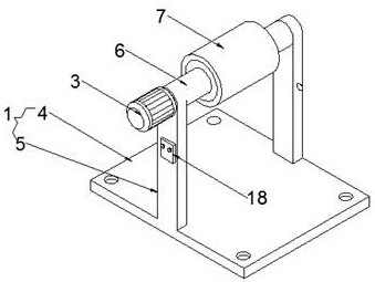 An environmental protection dust removal device