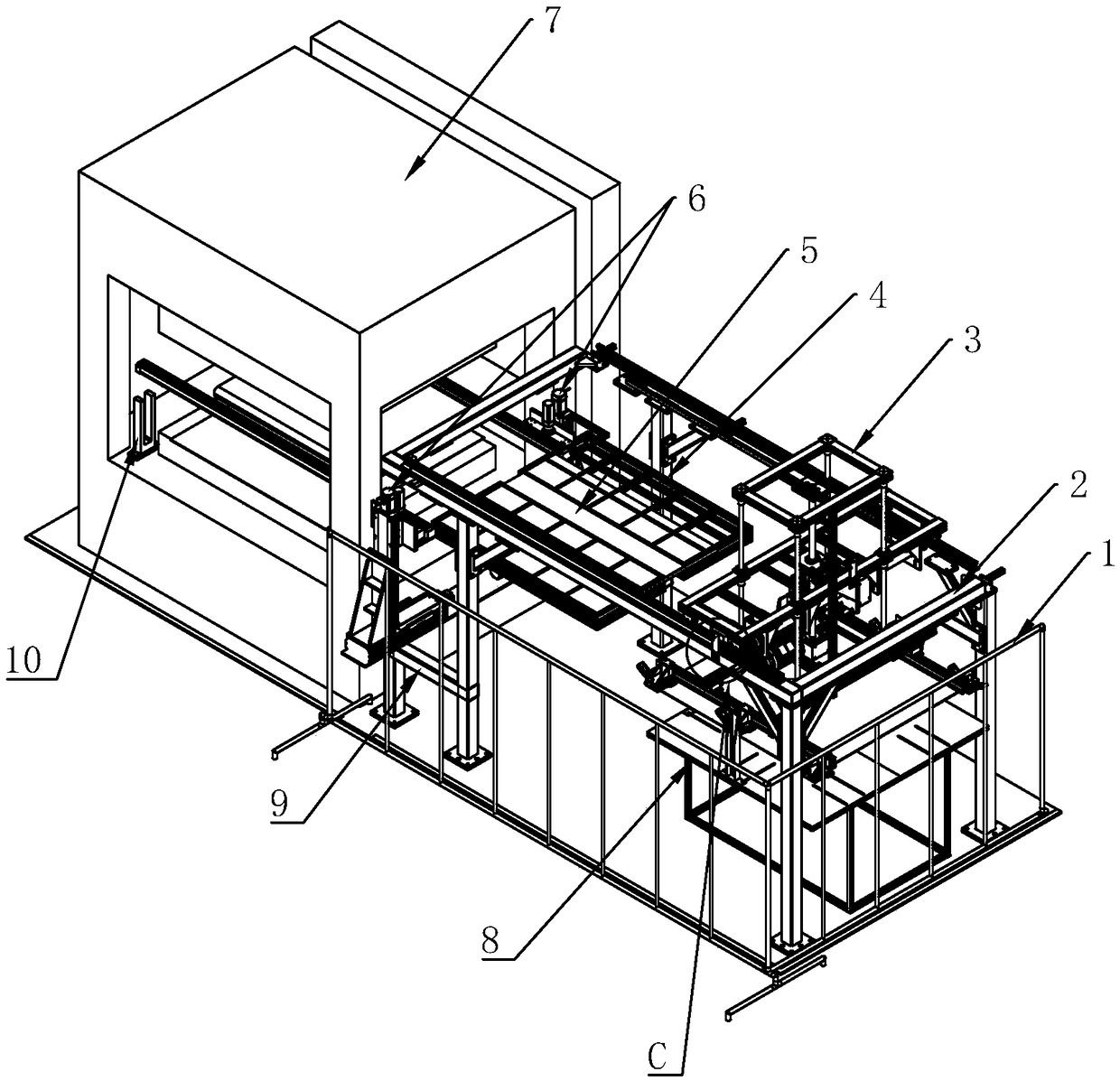 Manipulator for cloth feeding