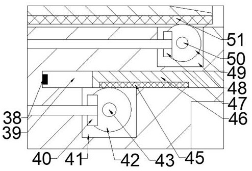 Automatic condensation treatment auxiliary device for water-cooled electronic radiator