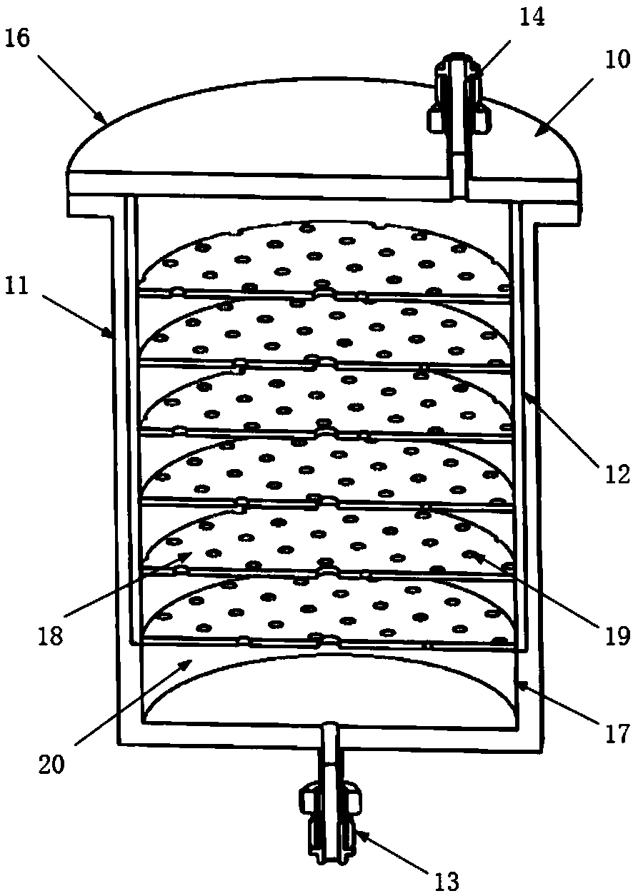 Solid precursor vapor pressure stabilization and purification device and ALD deposition equipment