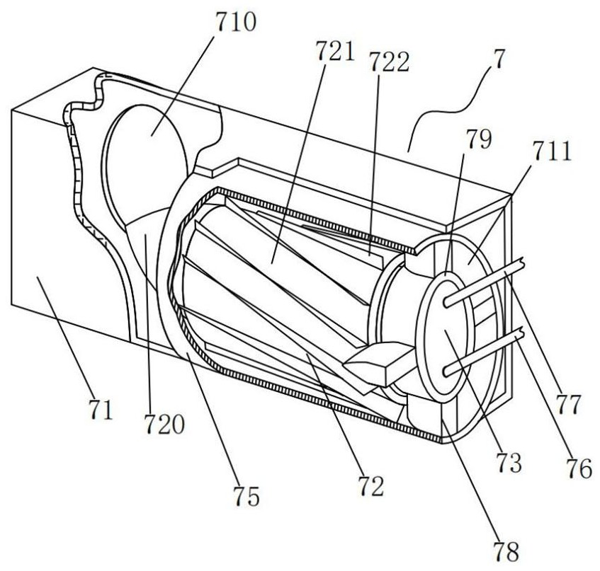 High-efficiency air-cooling forced heat dissipation brake pad and manufacturing method thereof