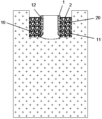 Weak geology open caisson construction method