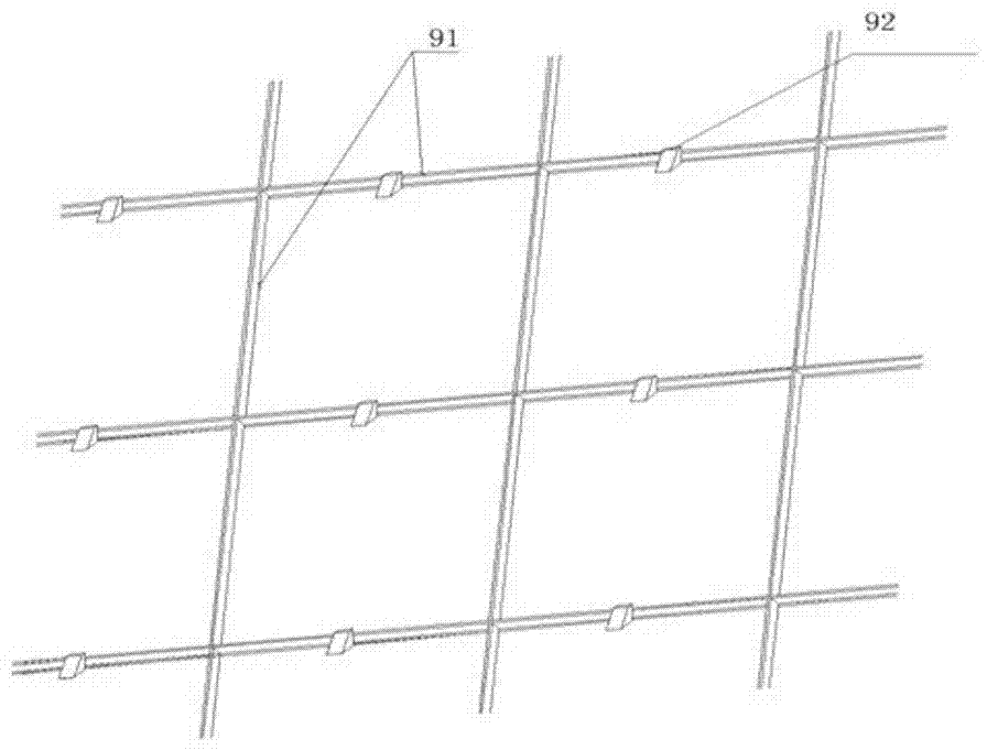 Method for greening low-maintenance ecological slope roof