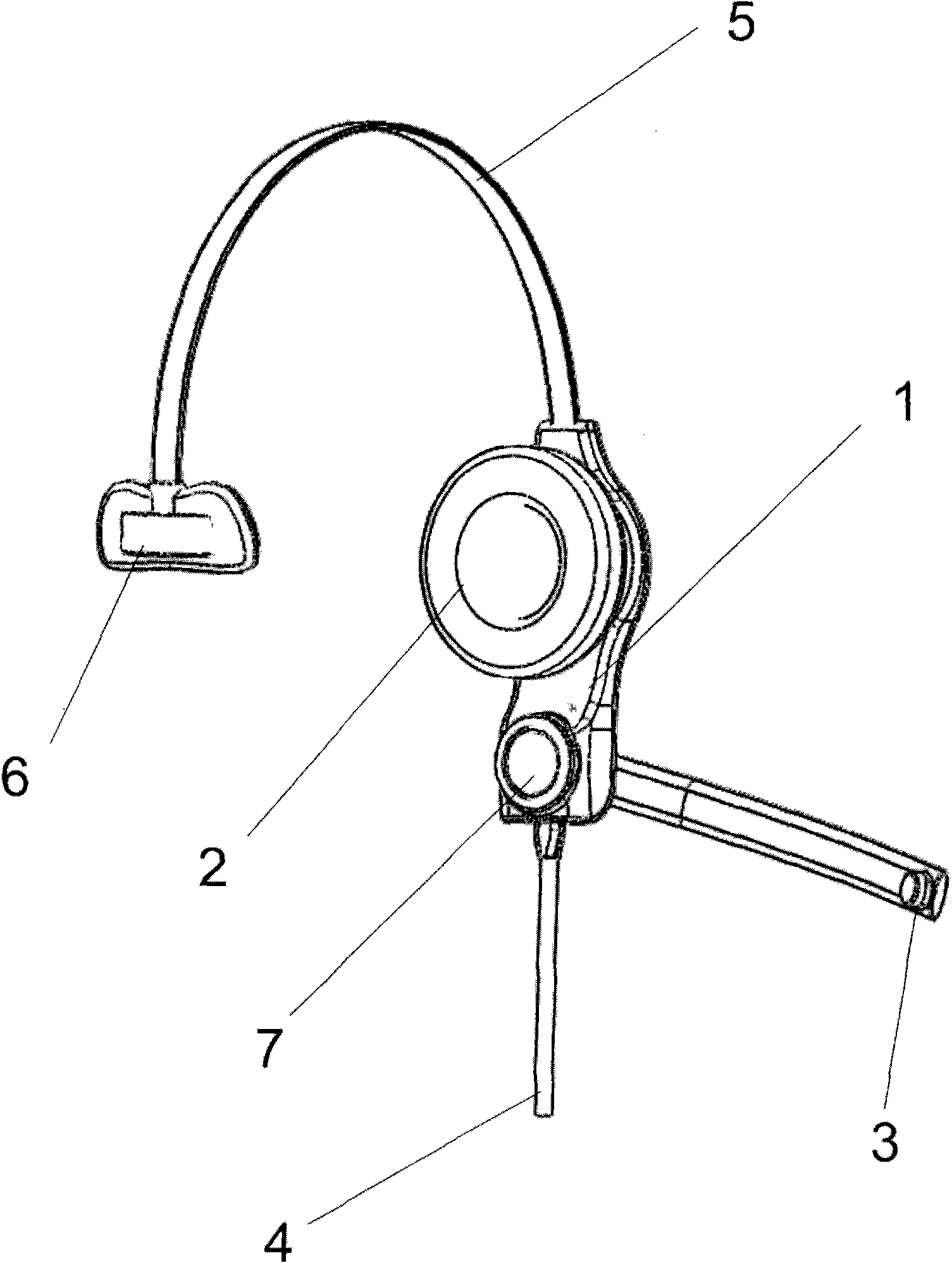 Hearing health care telephone traffic headset