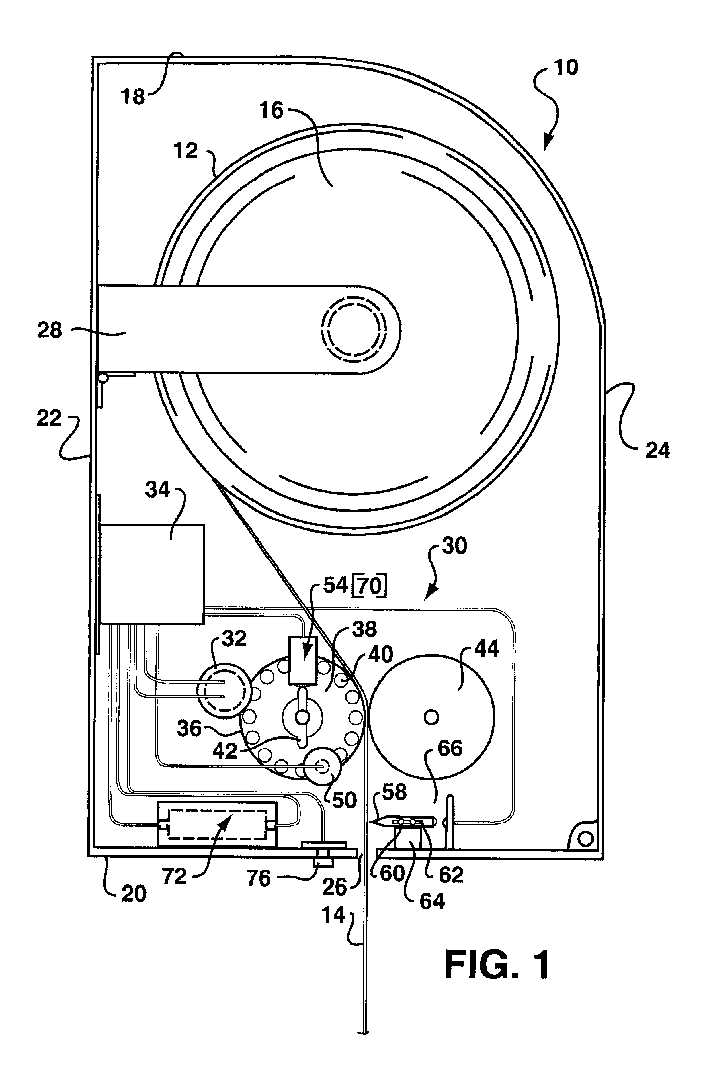 Electro-mechanical roll product dispenser