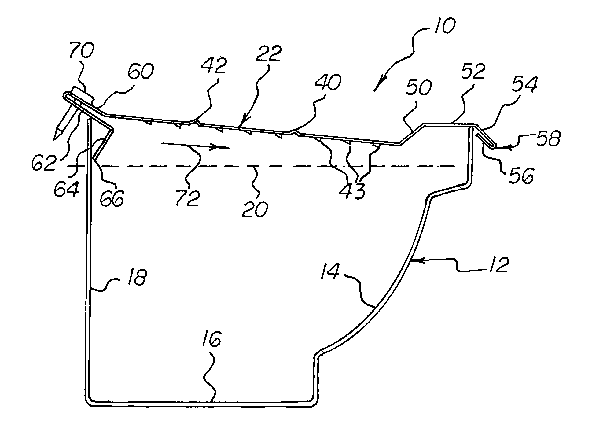 Gutter cover apparatus