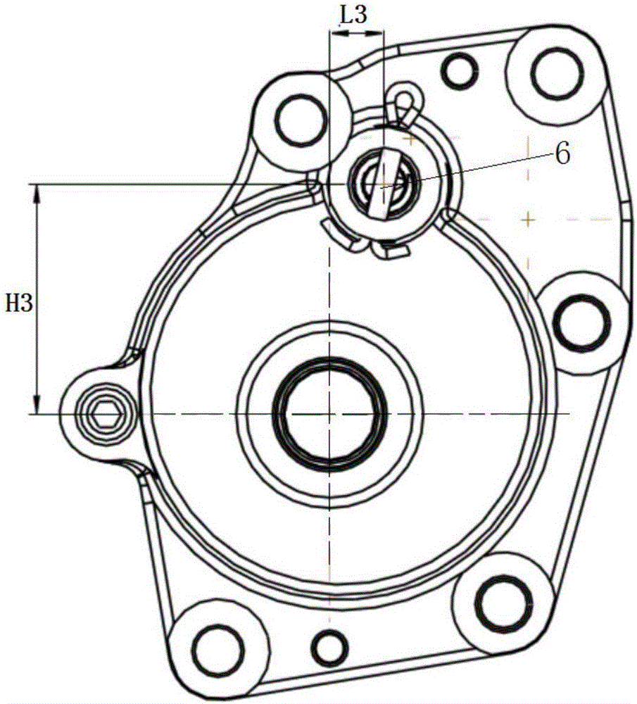 Rotor type oil pump assembly capable of automatically regulating oil pressure