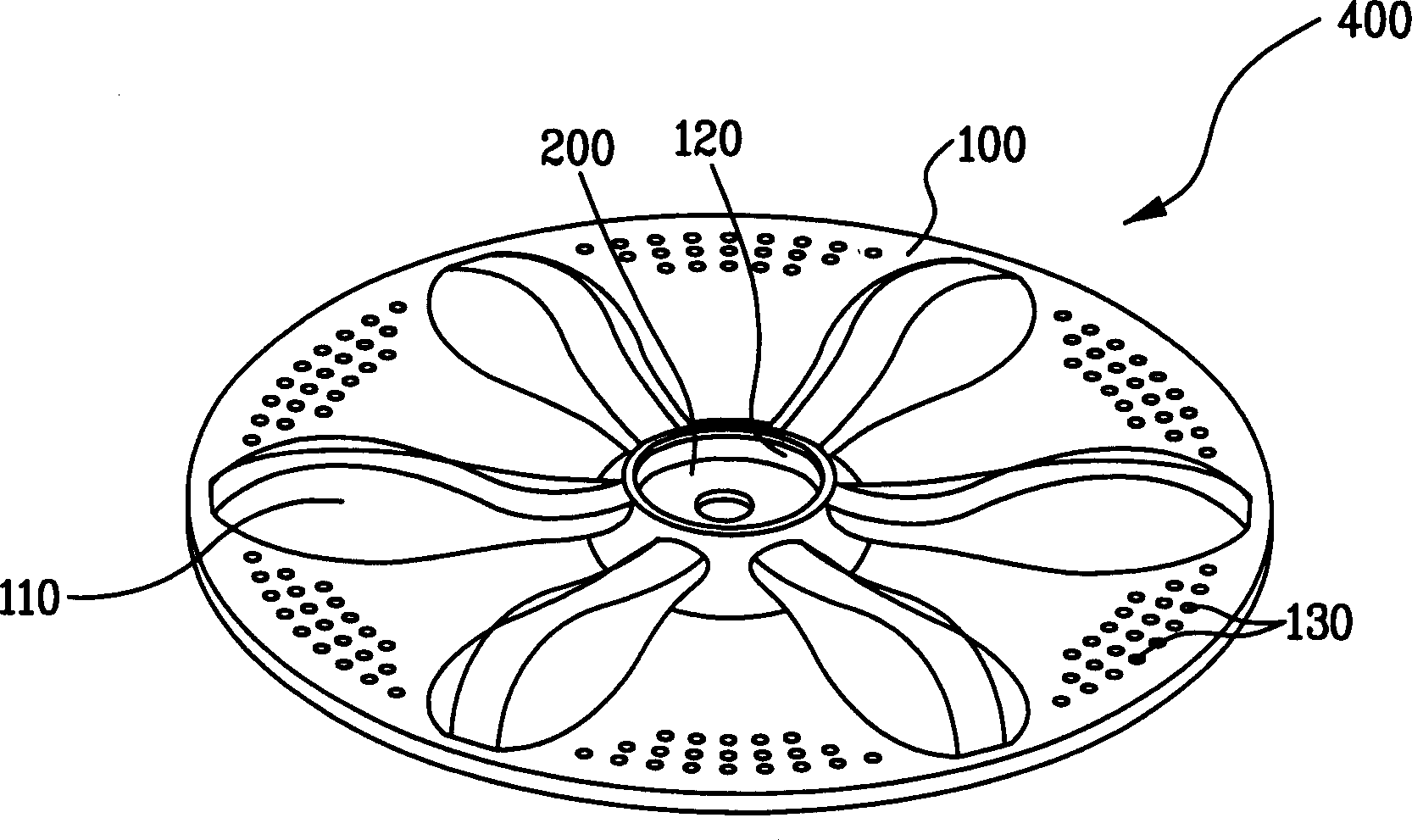 Pulsator and washing machine using same