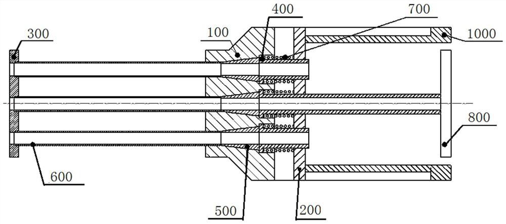 A front snap jack and tool anchor device for prestressed tension