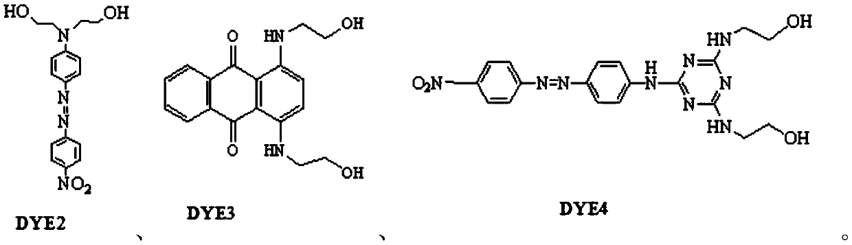 Color siloxane end-capped aqueous polyurethane hair dye and preparation method thereof,