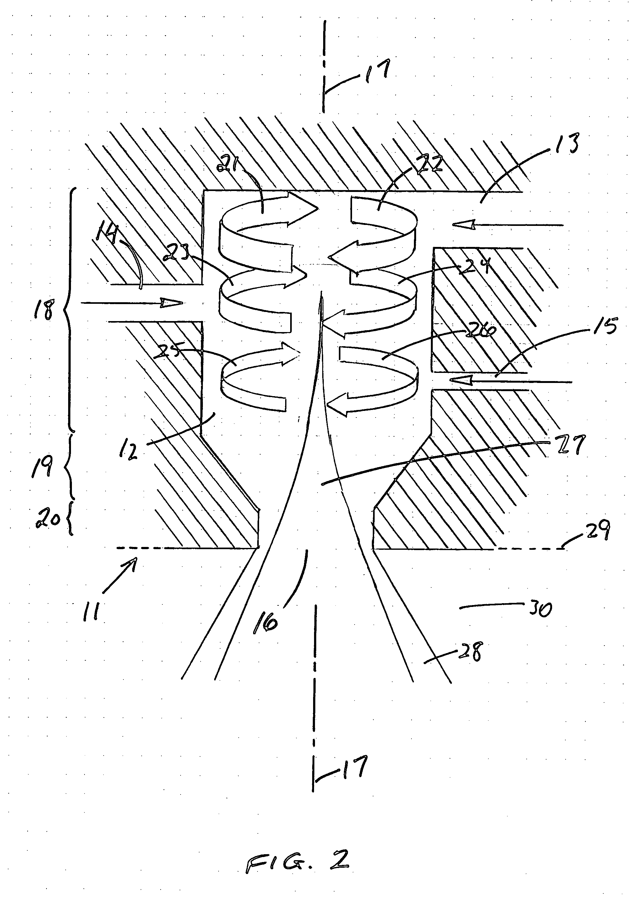 Throttleable swirling injector for combustion chambers