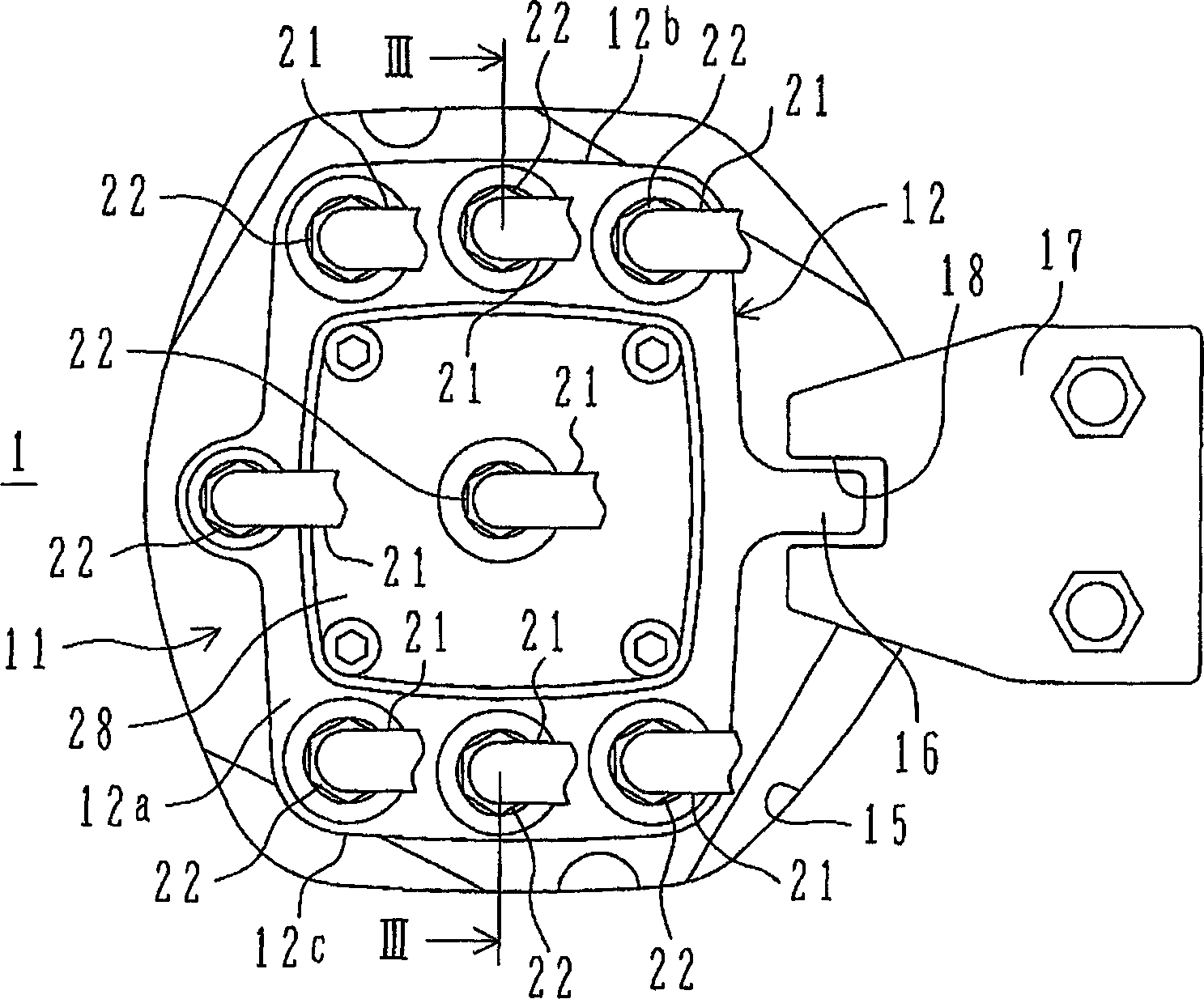 Swivel joint for construction machine