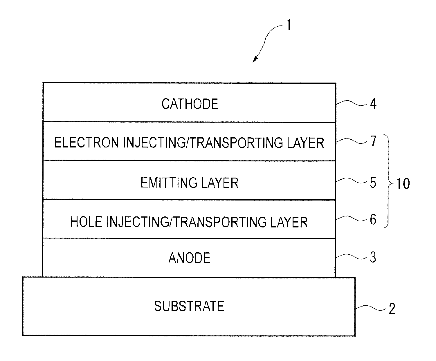 Organic electroluminescent element