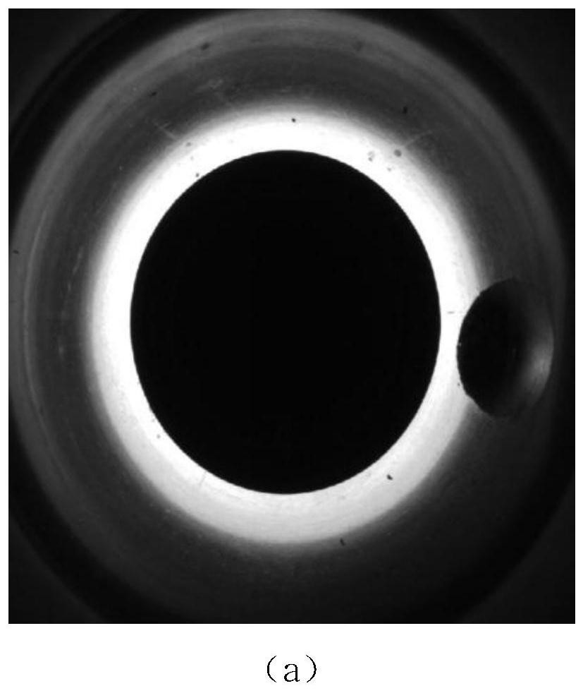 Engine cylinder surface defect detection method and system based on machine vision