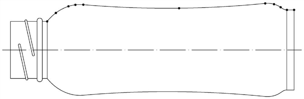 The realization method of the processing path of the vacuum flask polishing machine