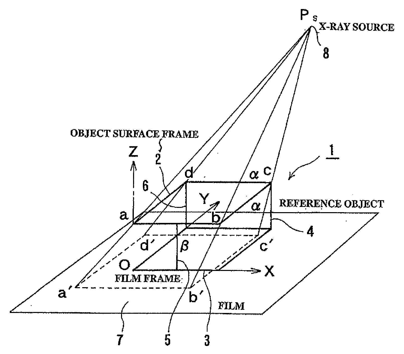 Region-In-Object Measuring System, Computing Device for Measuring a Region-In-Object, Program for Measuring Region-In-Object and Computer Readable Recording Medium on Which the Program Is Recorded